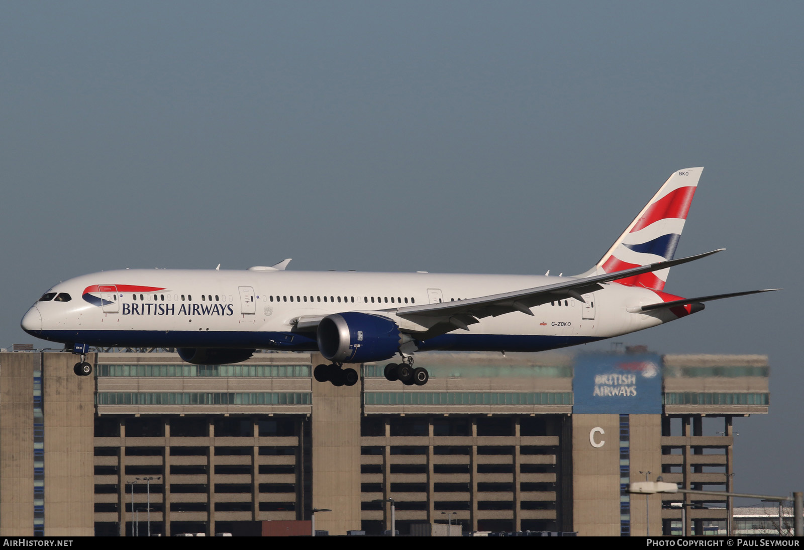 Aircraft Photo of G-ZBKO | Boeing 787-9 Dreamliner | British Airways | AirHistory.net #207894