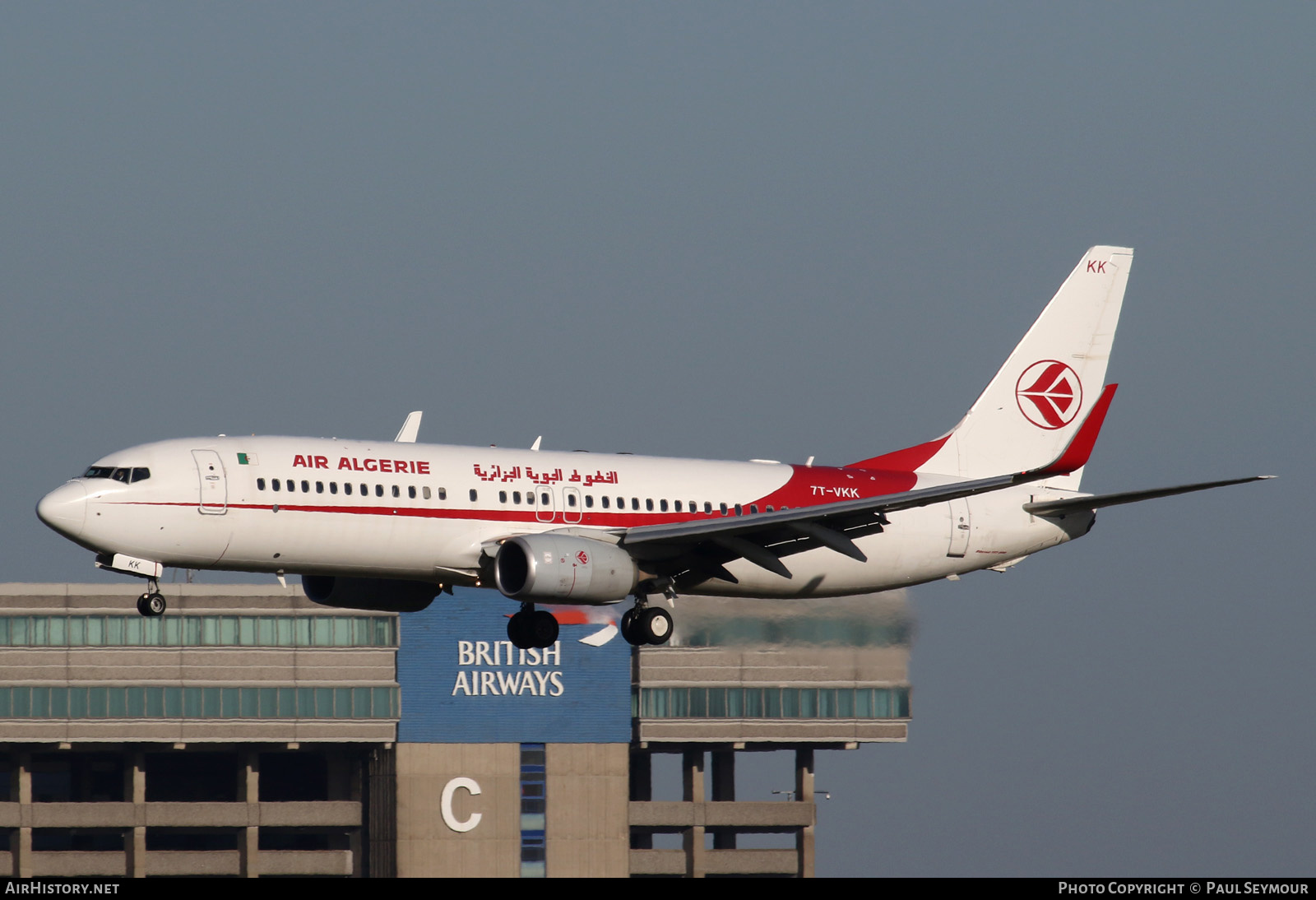 Aircraft Photo of 7T-VKK | Boeing 737-8D6 | Air Algérie | AirHistory.net #207901