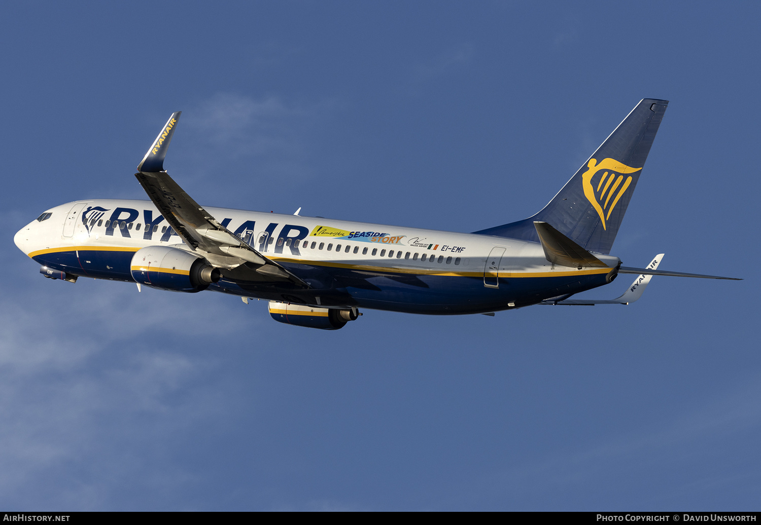 Aircraft Photo of EI-EMF | Boeing 737-8AS | Ryanair | AirHistory.net #207909