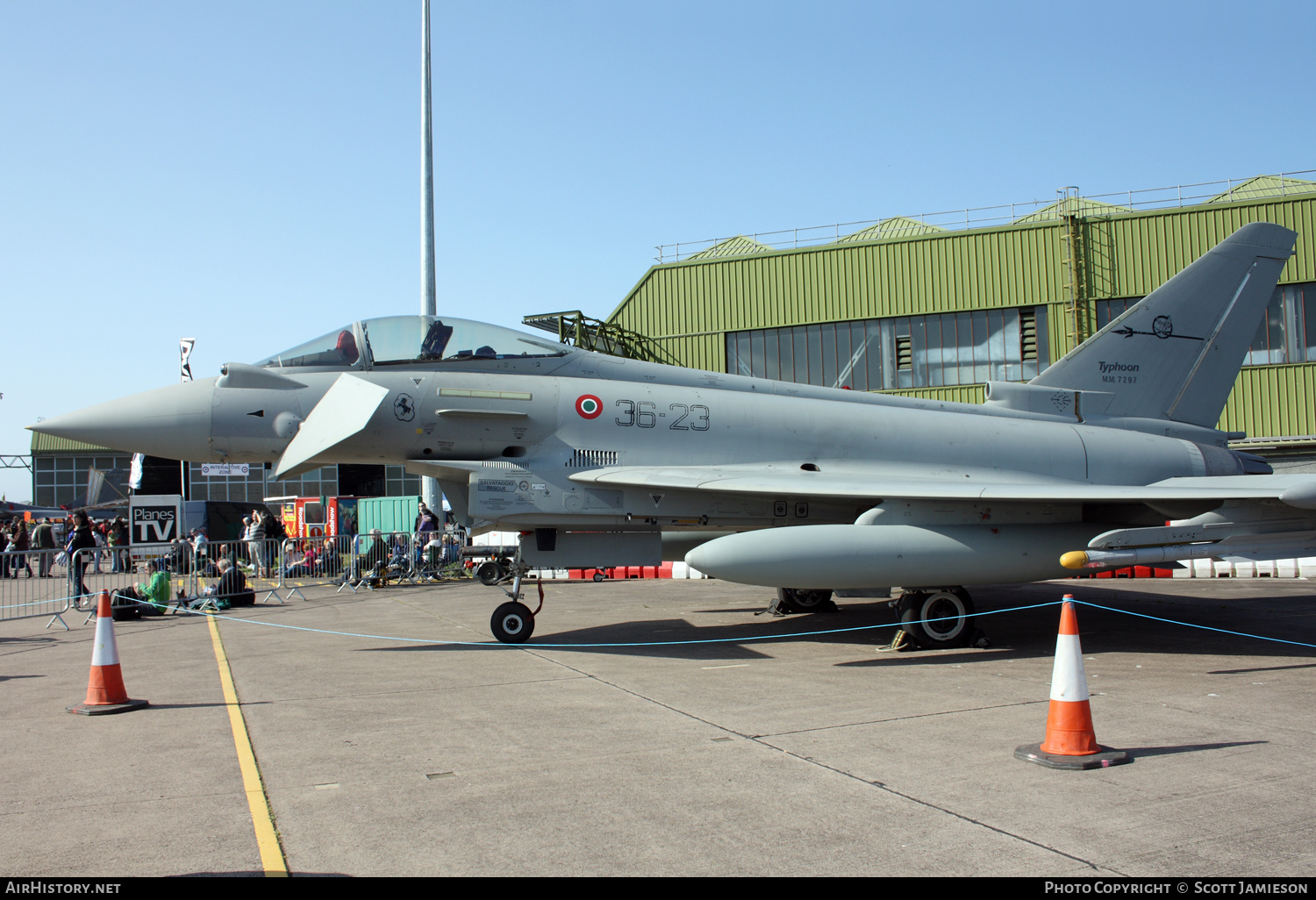 Aircraft Photo of MM7297 | Eurofighter EF-2000 Typhoon S | Italy - Air Force | AirHistory.net #207916