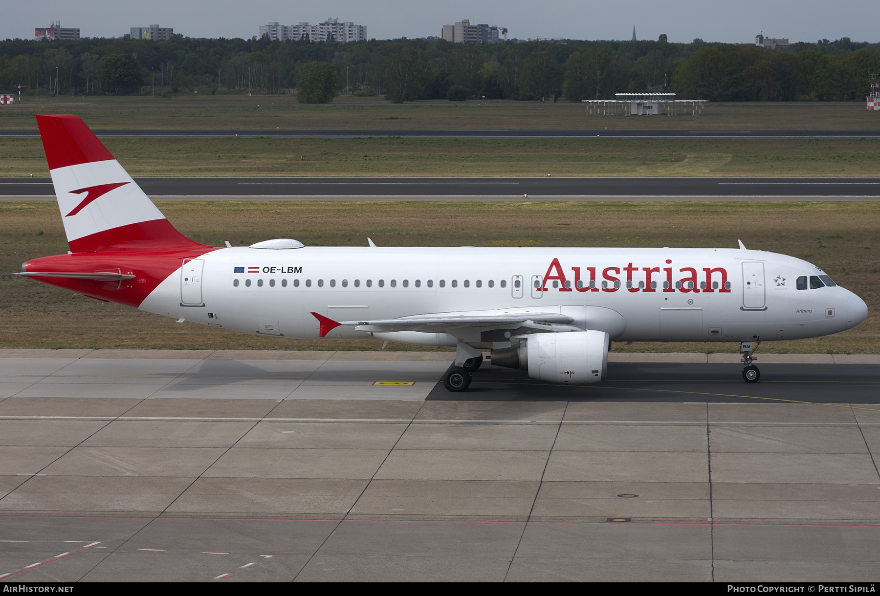 Aircraft Photo of OE-LBM | Airbus A320-214 | Austrian Airlines | AirHistory.net #207927