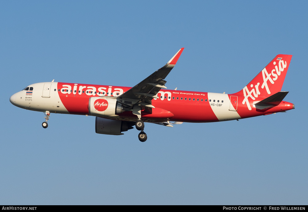 Aircraft Photo of HS-CBF | Airbus A320-251N | AirAsia | AirHistory.net #207929