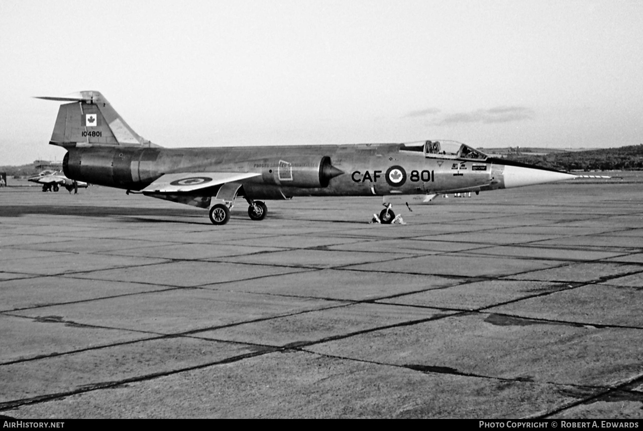 Aircraft Photo of 104801 | Canadair CF-104 Starfighter | Canada - Air Force | AirHistory.net #207930