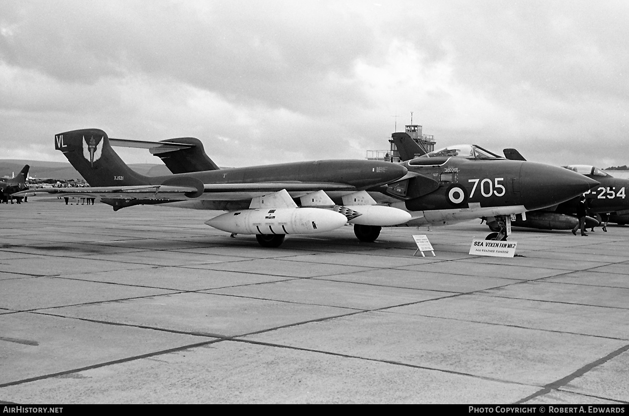 Aircraft Photo of XJ521 | De Havilland D.H. 110 Sea Vixen FAW1 | UK - Navy | AirHistory.net #207956