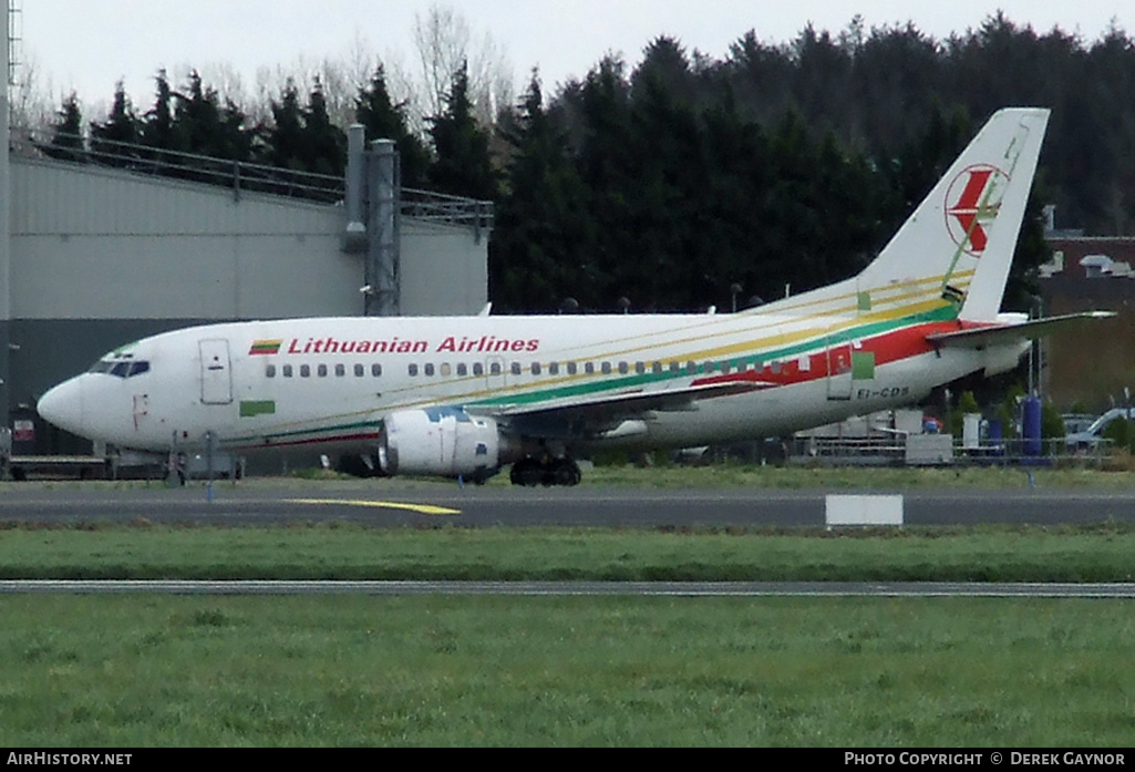 Aircraft Photo of EI-CDS | Boeing 737-548 | Lithuanian Airlines | AirHistory.net #207970