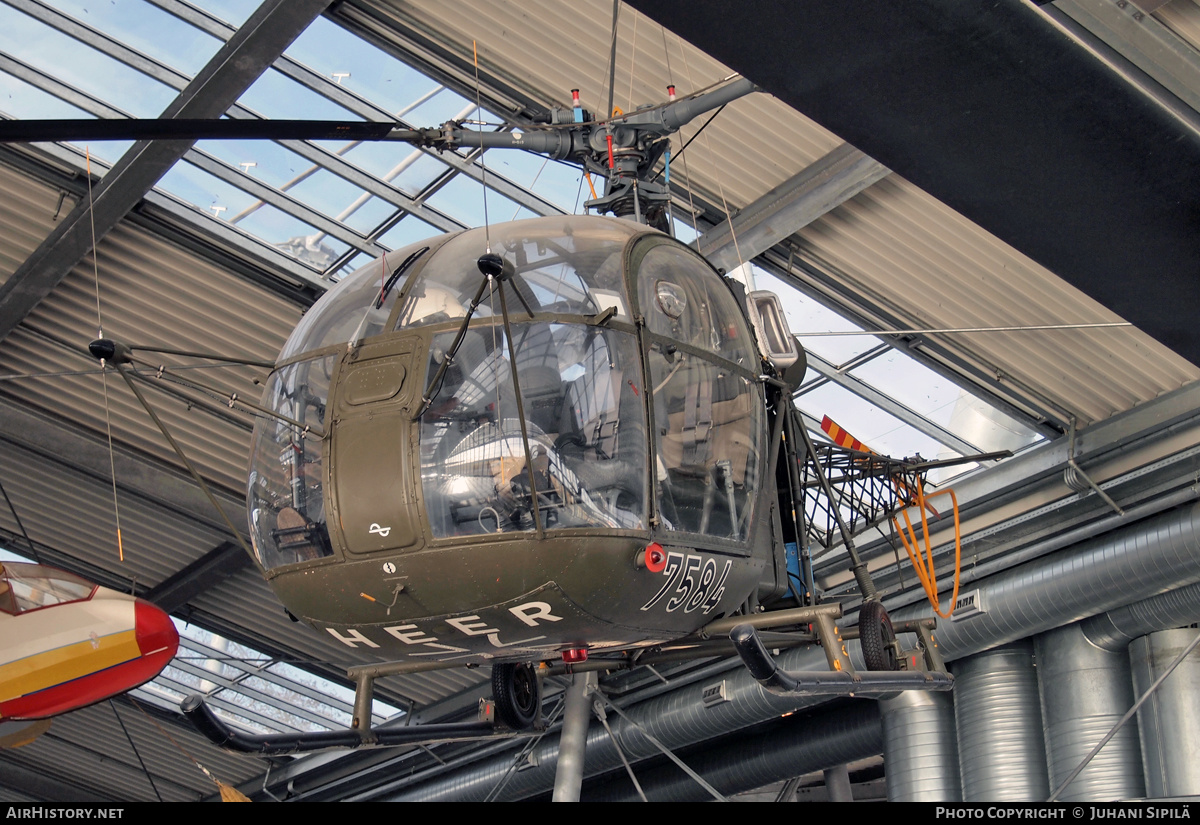 Aircraft Photo of 7584 | Sud SE-3130 Alouette II | Germany - Army | AirHistory.net #207978