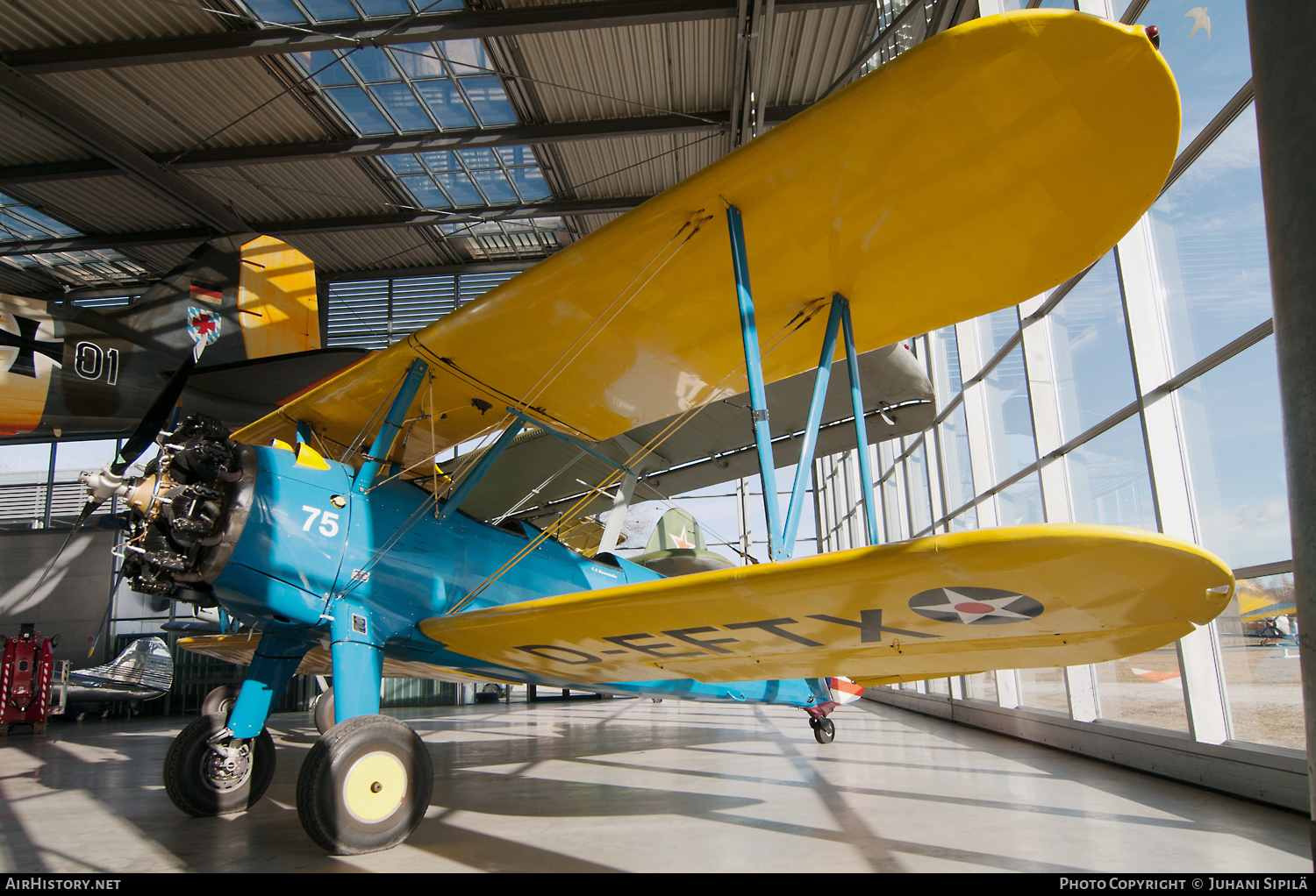 Aircraft Photo of D-EFTX / 475 | Boeing N2S-4 Kaydet (A75N1) | AirHistory.net #207979