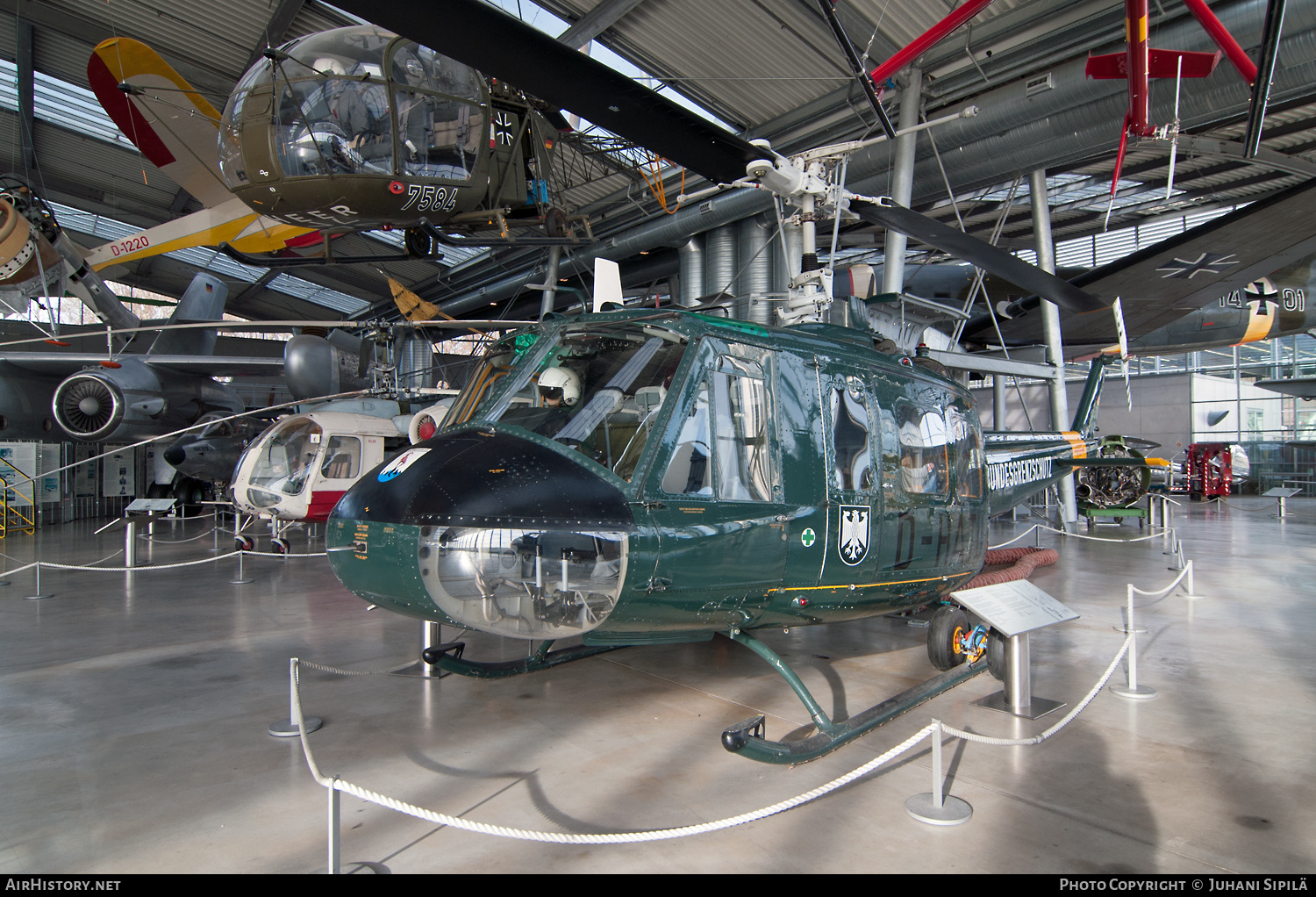Aircraft Photo of D-HATU | Bell UH-1D Iroquois | Bundesgrenzschutz | AirHistory.net #207986
