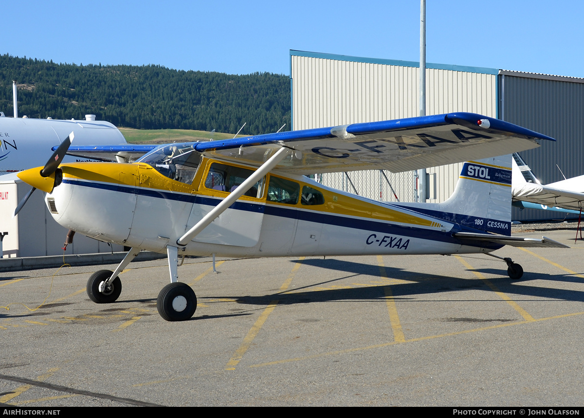 Aircraft Photo of C-FXAA | Cessna 180F | AirHistory.net #207988