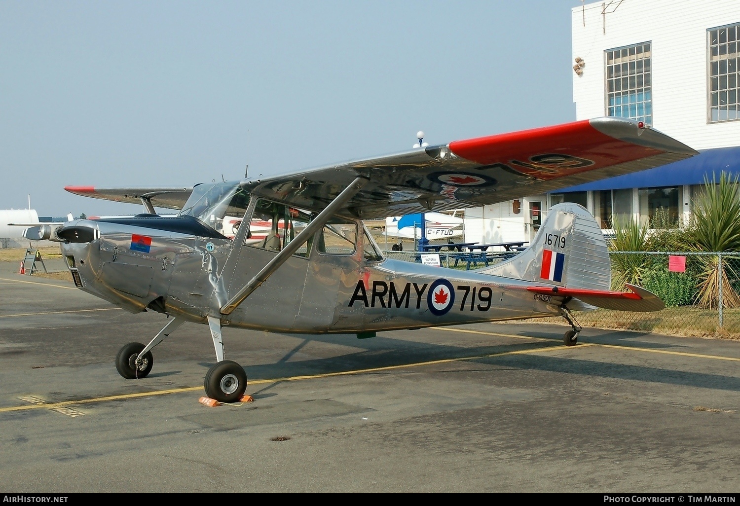 Aircraft Photo of C-GSOY / 16719 | Cessna L-19A Bird Dog | Canada - Army | AirHistory.net #208039