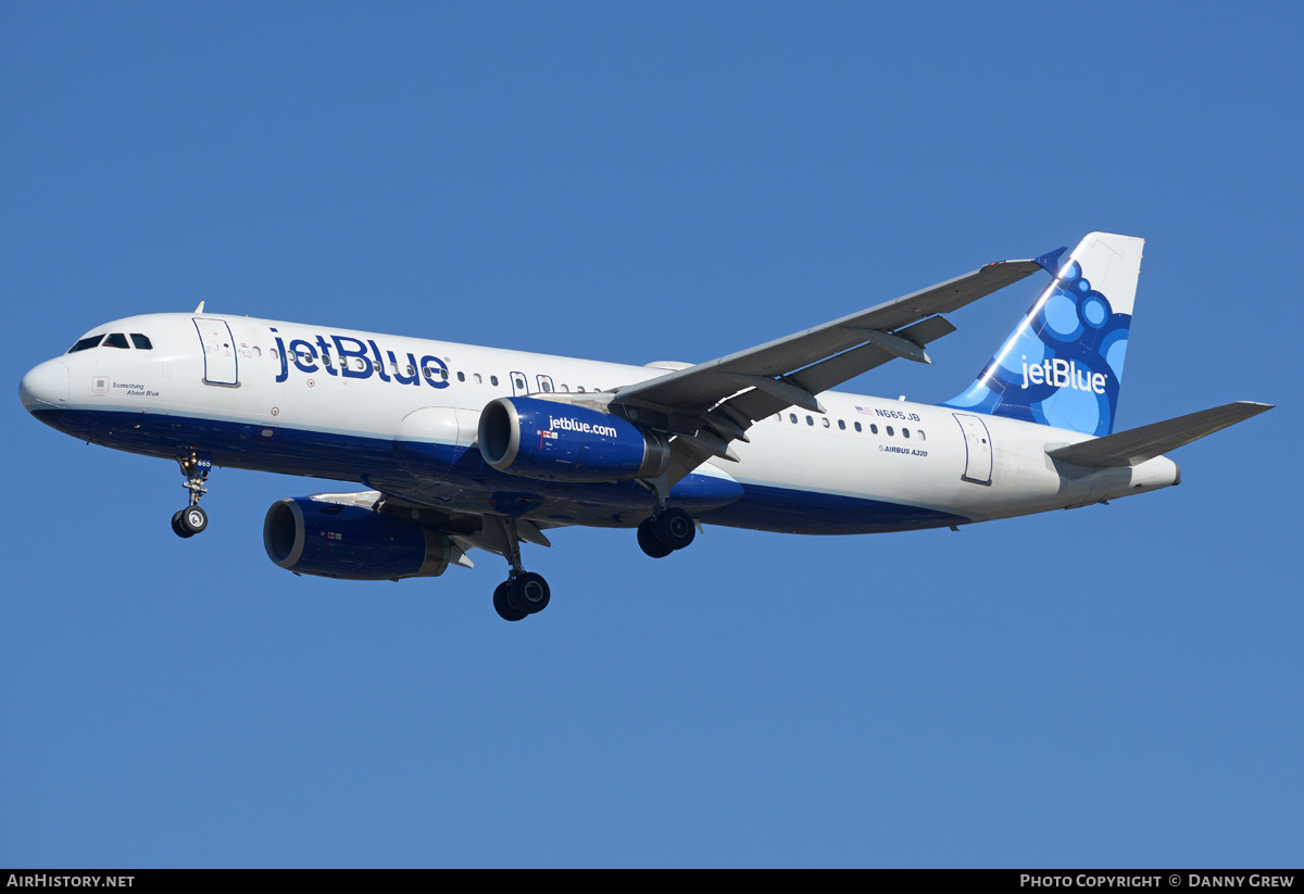 Aircraft Photo of N665JB | Airbus A320-232 | JetBlue Airways | AirHistory.net #208053
