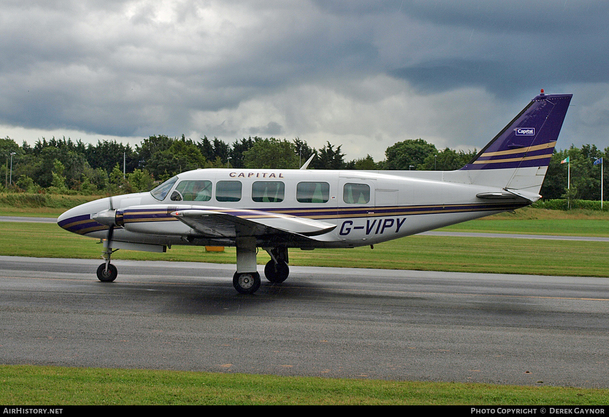 Aircraft Photo of G-VIPY | Piper PA-31-350 Navajo Chieftain | Capital Aviation | AirHistory.net #208089