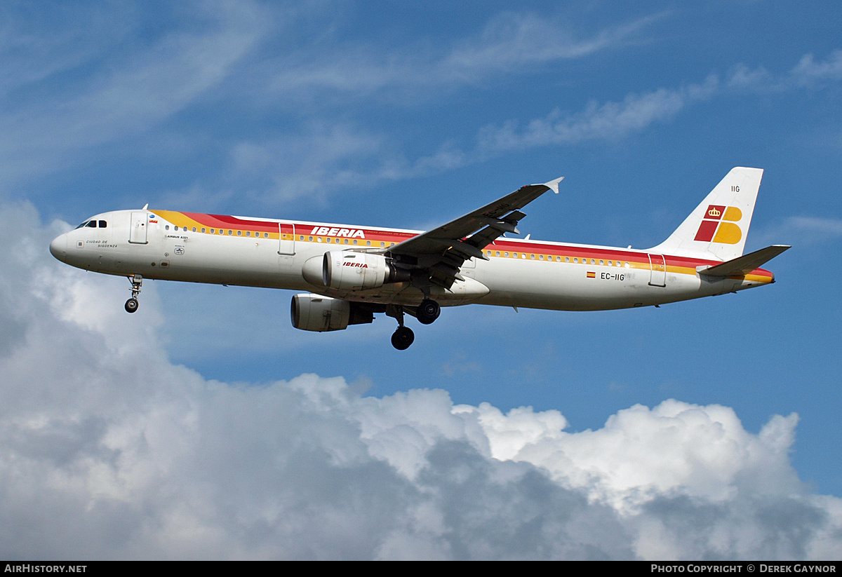 Aircraft Photo of EC-IIG | Airbus A321-211 | Iberia | AirHistory.net #208103