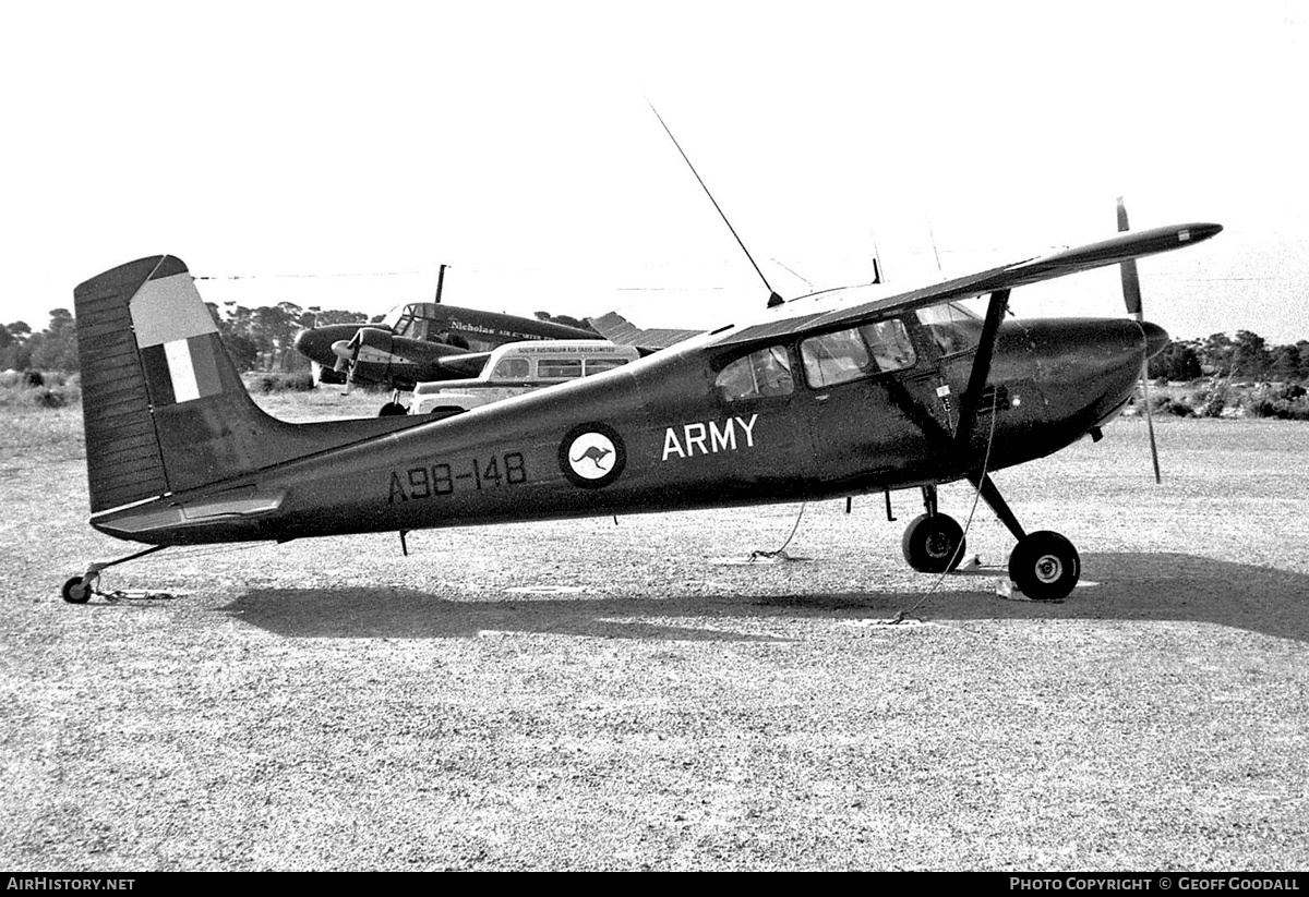 Aircraft Photo of A98-148 | Cessna 180E | Australia - Army | AirHistory.net #208108