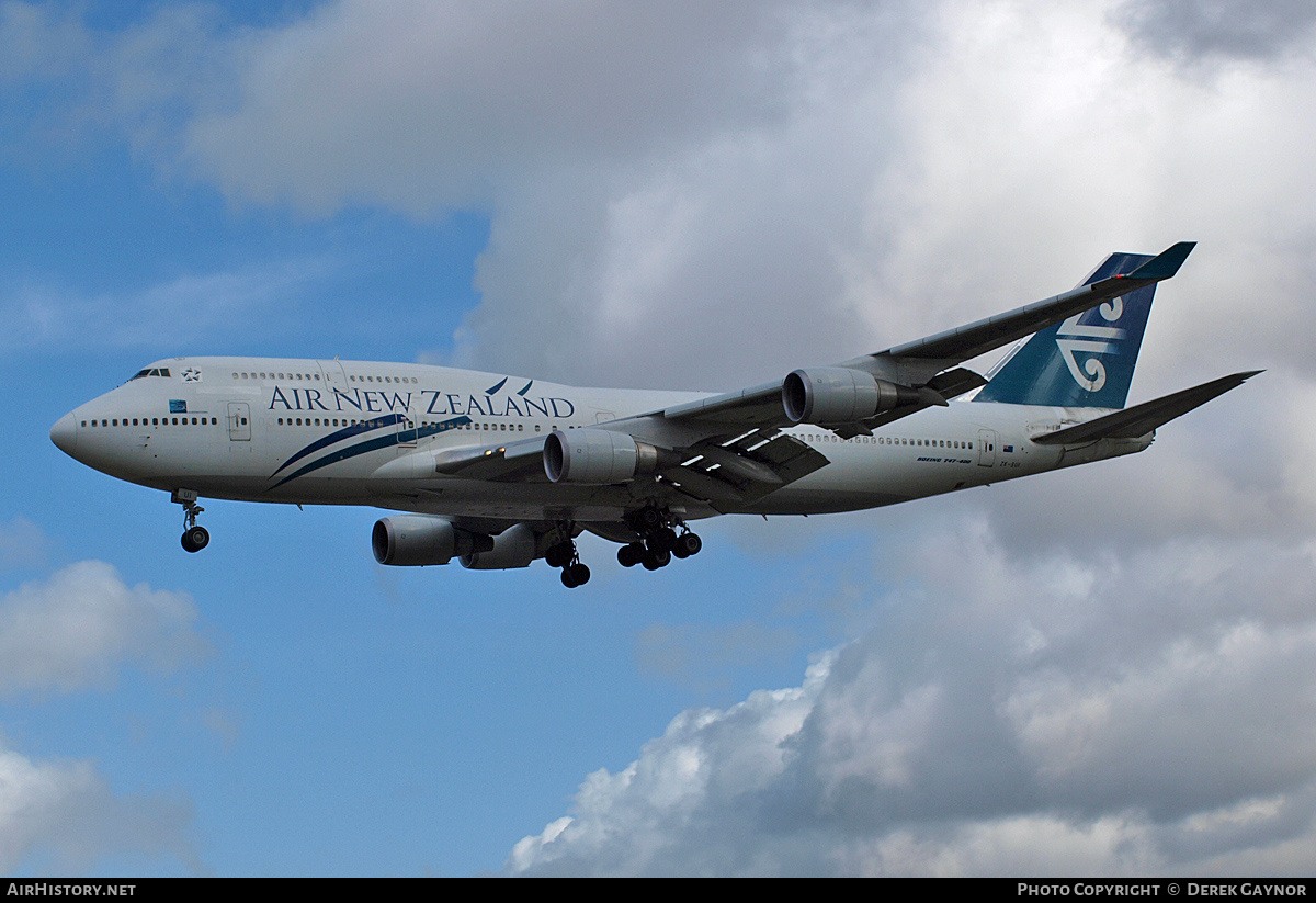 Aircraft Photo of ZK-SUI | Boeing 747-441 | Air New Zealand | AirHistory.net #208113