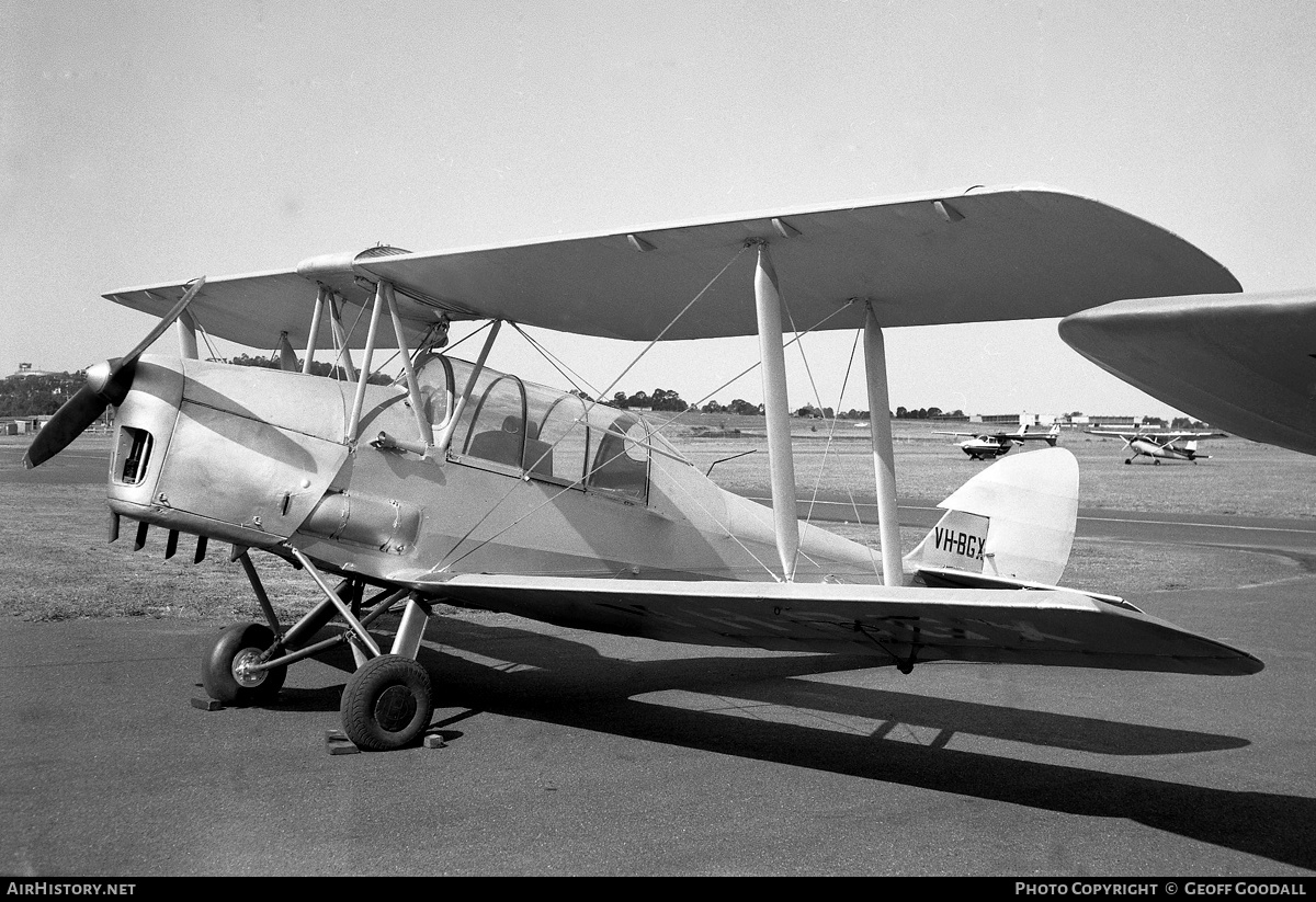Aircraft Photo of VH-BGX | De Havilland D.H. 82A Tiger Moth | AirHistory.net #208118