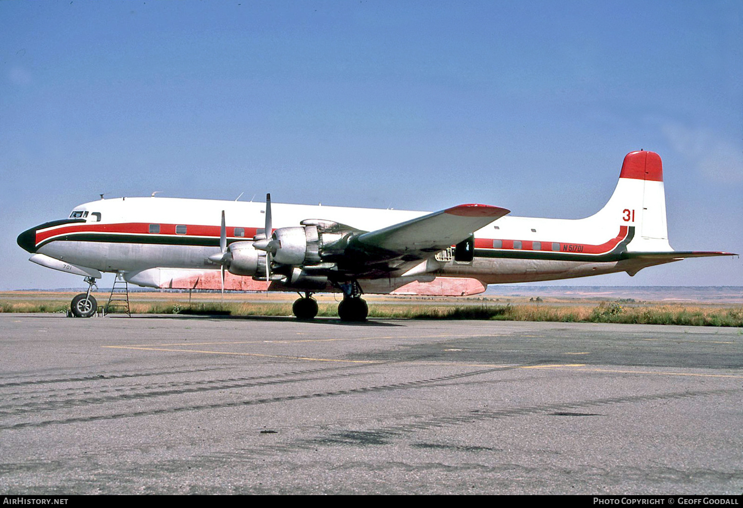 Aircraft Photo of N51701 | Douglas DC-7B/AT | AirHistory.net #208121