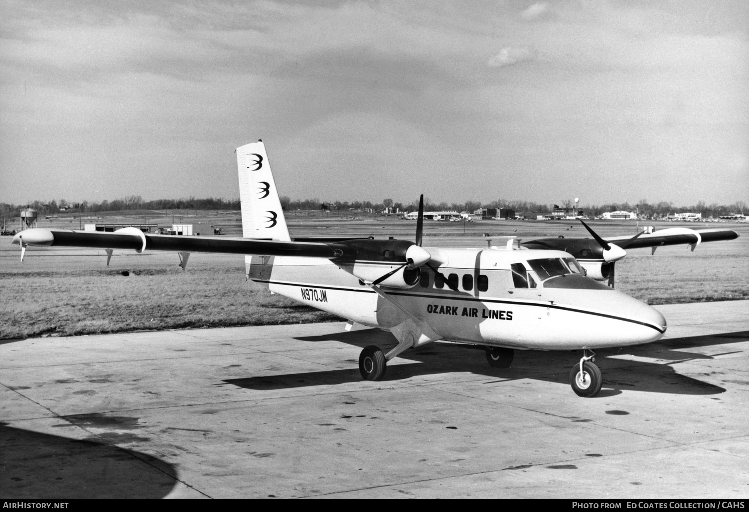 Aircraft Photo of N970JM | De Havilland Canada DHC-6-100 Twin Otter | Ozark Air Lines | AirHistory.net #208126