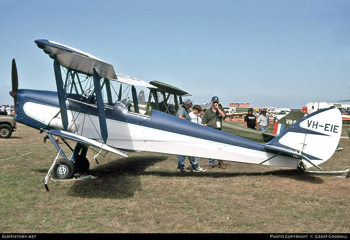 Aircraft Photo of VH-EIE | De Havilland D.H. 82A Tiger Moth | AirHistory.net #208129