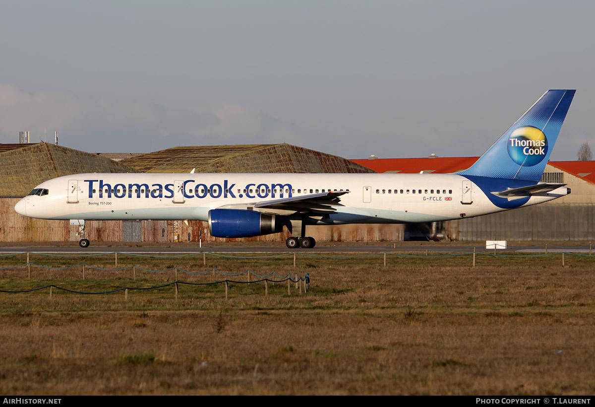 Aircraft Photo of G-FCLE | Boeing 757-28A | Thomas Cook Airlines | AirHistory.net #208137