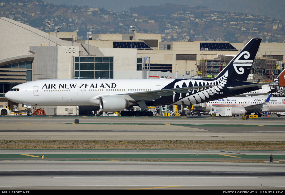 Aircraft Photo of ZK-OKC | Boeing 777-219/ER | Air New Zealand | AirHistory.net #208159
