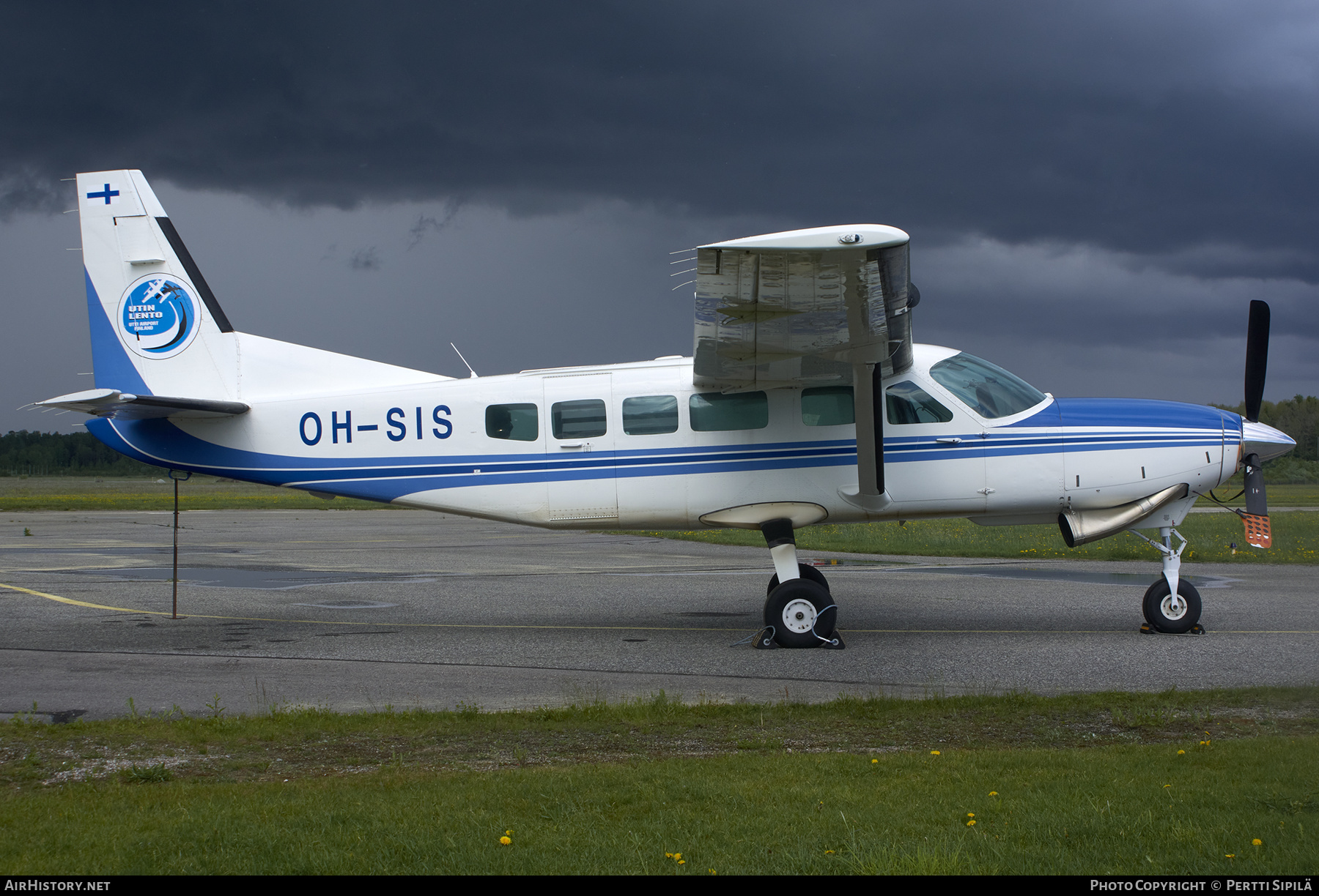 Aircraft Photo of OH-SIS | Cessna 208 Caravan I | Utin Lento | AirHistory.net #208165