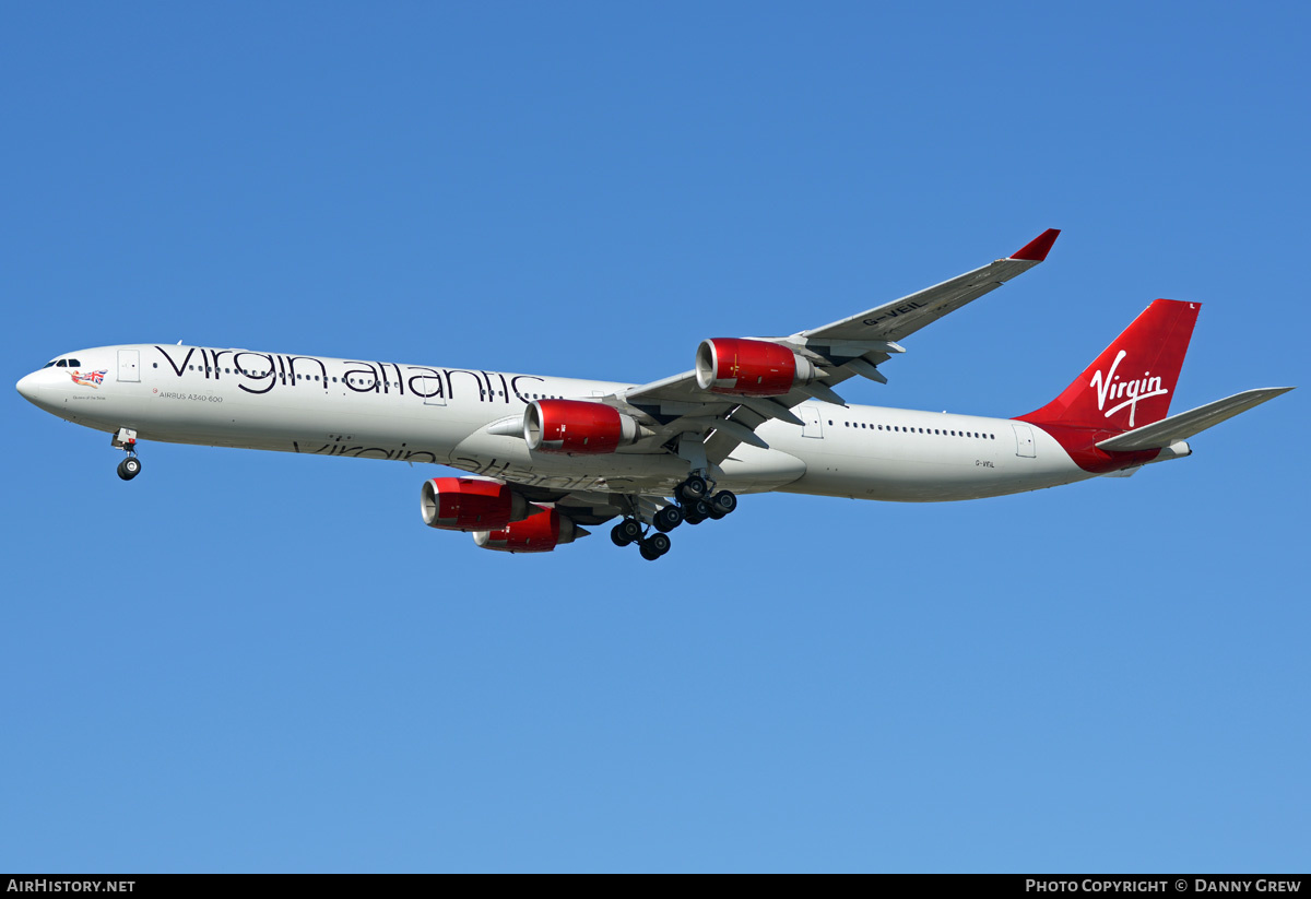 Aircraft Photo of G-VEIL | Airbus A340-642 | Virgin Atlantic Airways | AirHistory.net #208181