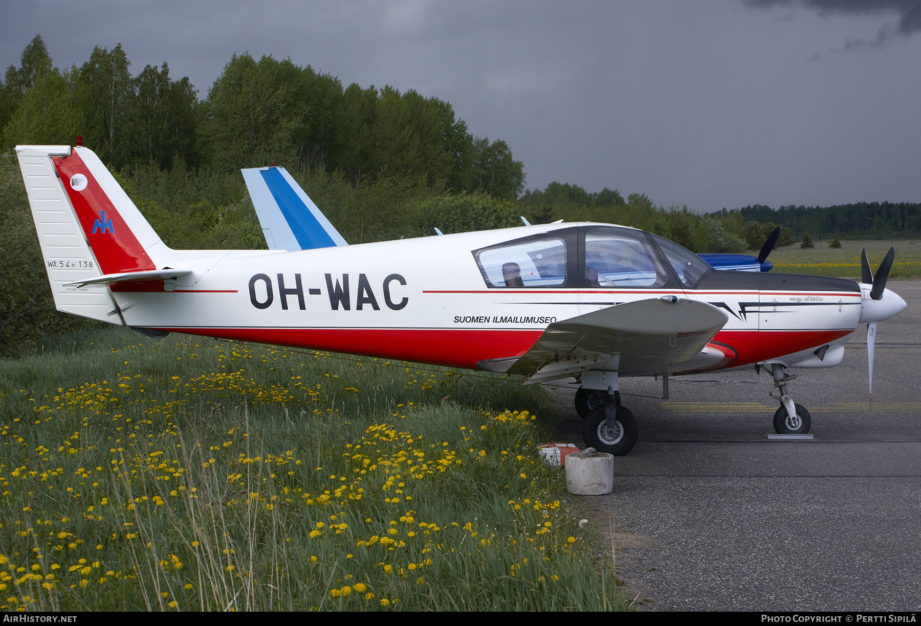 Aircraft Photo of OH-WAC | Wassmer WA-54 Atlantic | Suomen Ilmailumuseo | AirHistory.net #208196