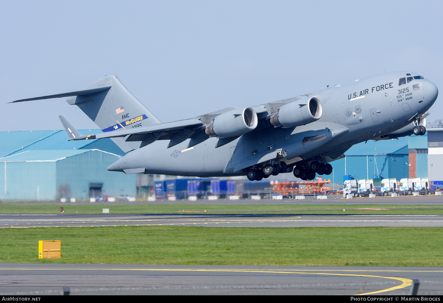 Aircraft Photo of 03-3125 / 33125 | Boeing C-17A Globemaster III | USA - Air Force | AirHistory.net #208197