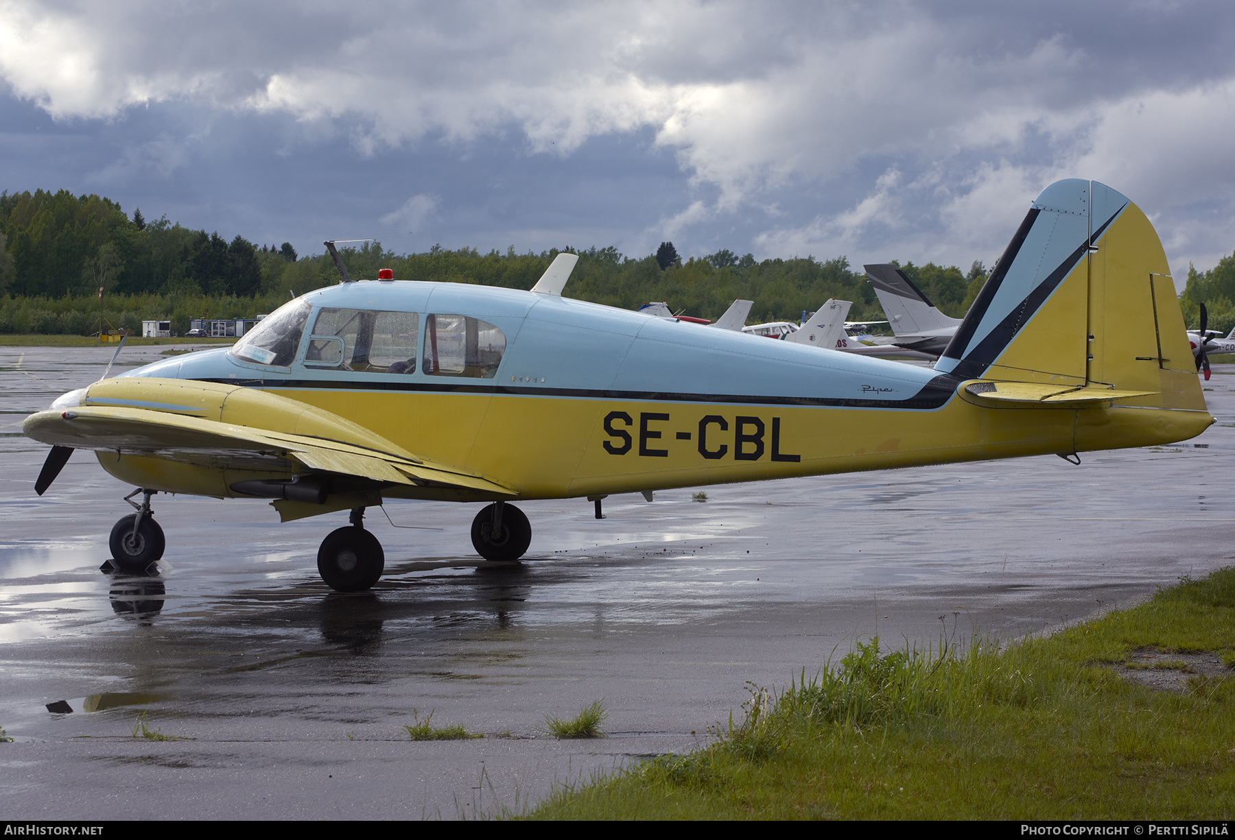 Aircraft Photo of SE-CBL | Piper PA-23-150 Apache C | AirHistory.net #208206