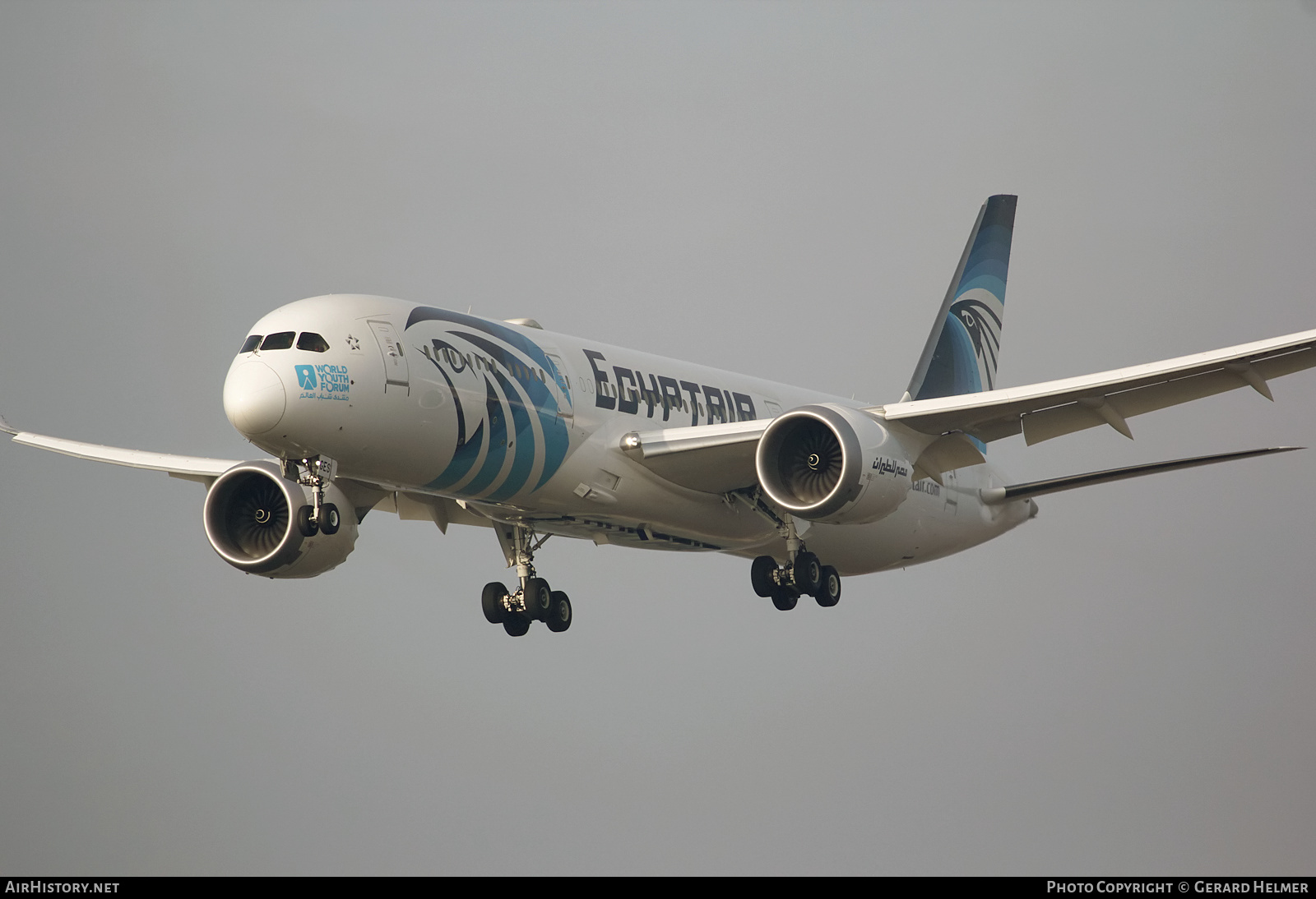 Aircraft Photo of SU-GES | Boeing 787-9 Dreamliner | EgyptAir | AirHistory.net #208210