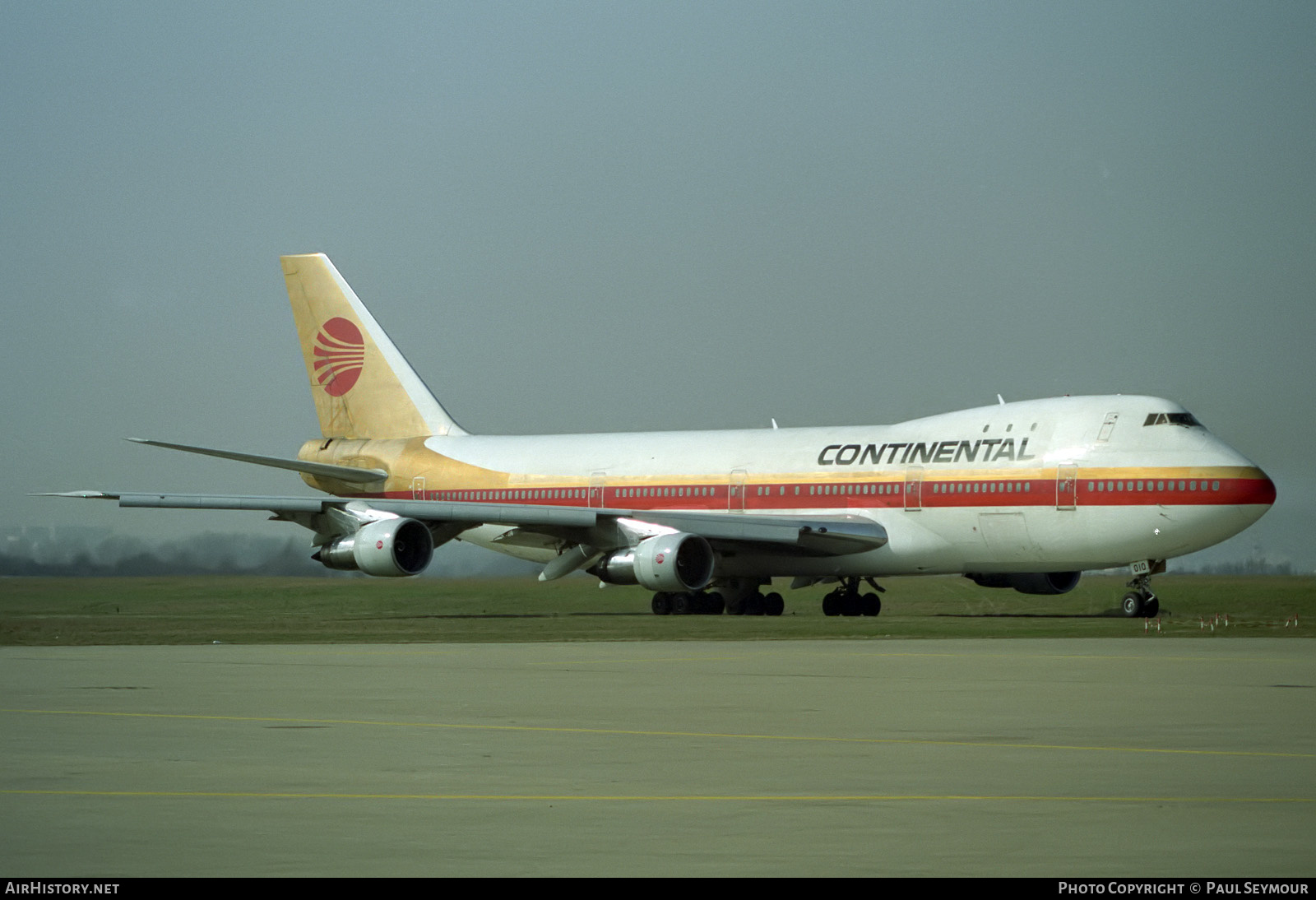 Aircraft Photo of N17010 | Boeing 747-143 | Continental Airlines | AirHistory.net #208214