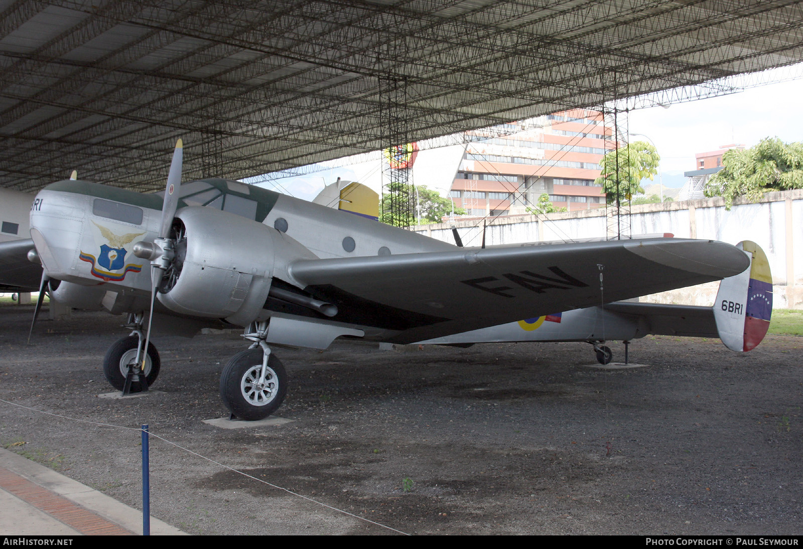 Aircraft Photo of 6BR1 | Beech AT-11 Kansan | Venezuela - Air Force | AirHistory.net #208230