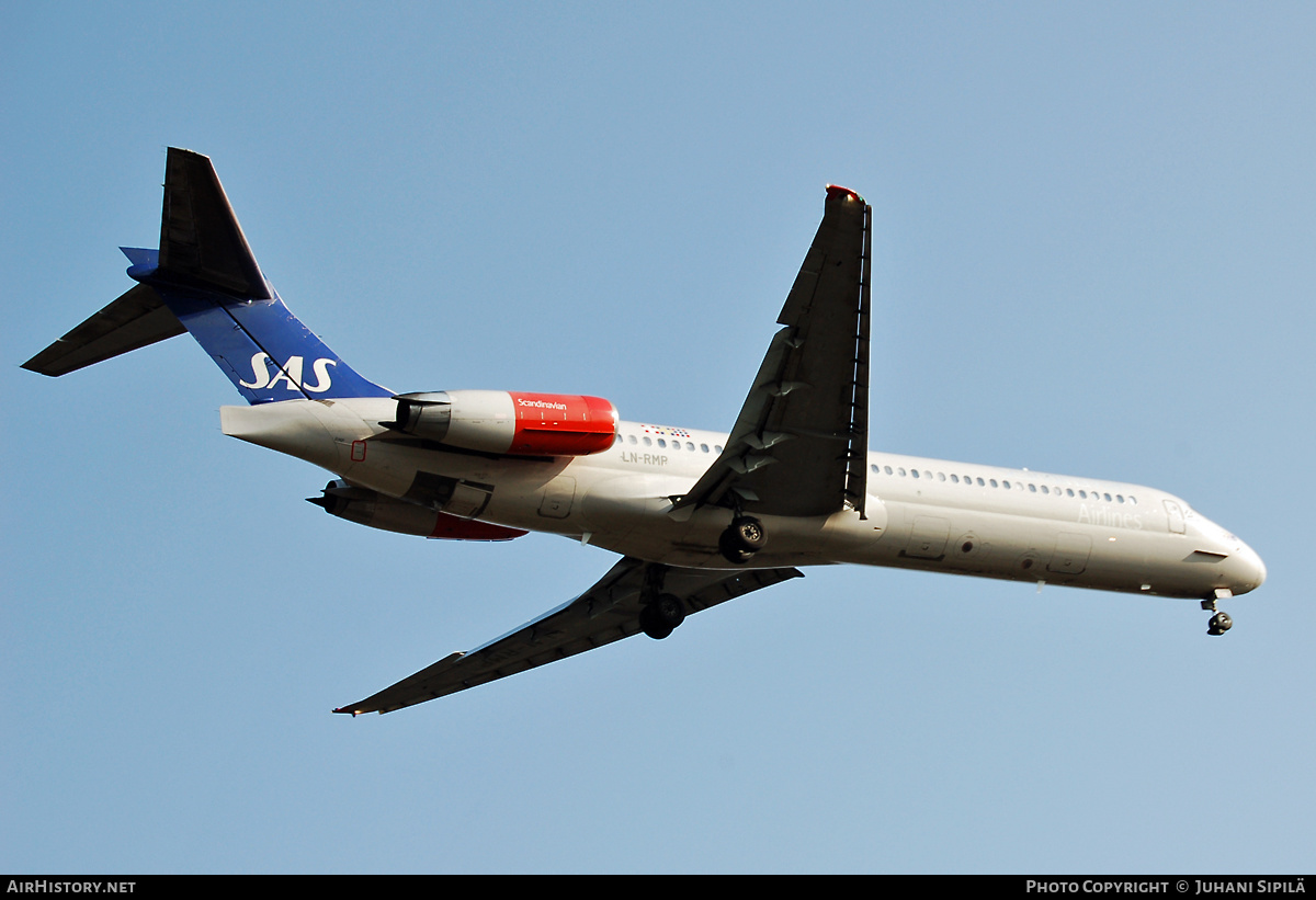 Aircraft Photo of LN-RMP | McDonnell Douglas MD-87 (DC-9-87) | Scandinavian Airlines - SAS | AirHistory.net #208240