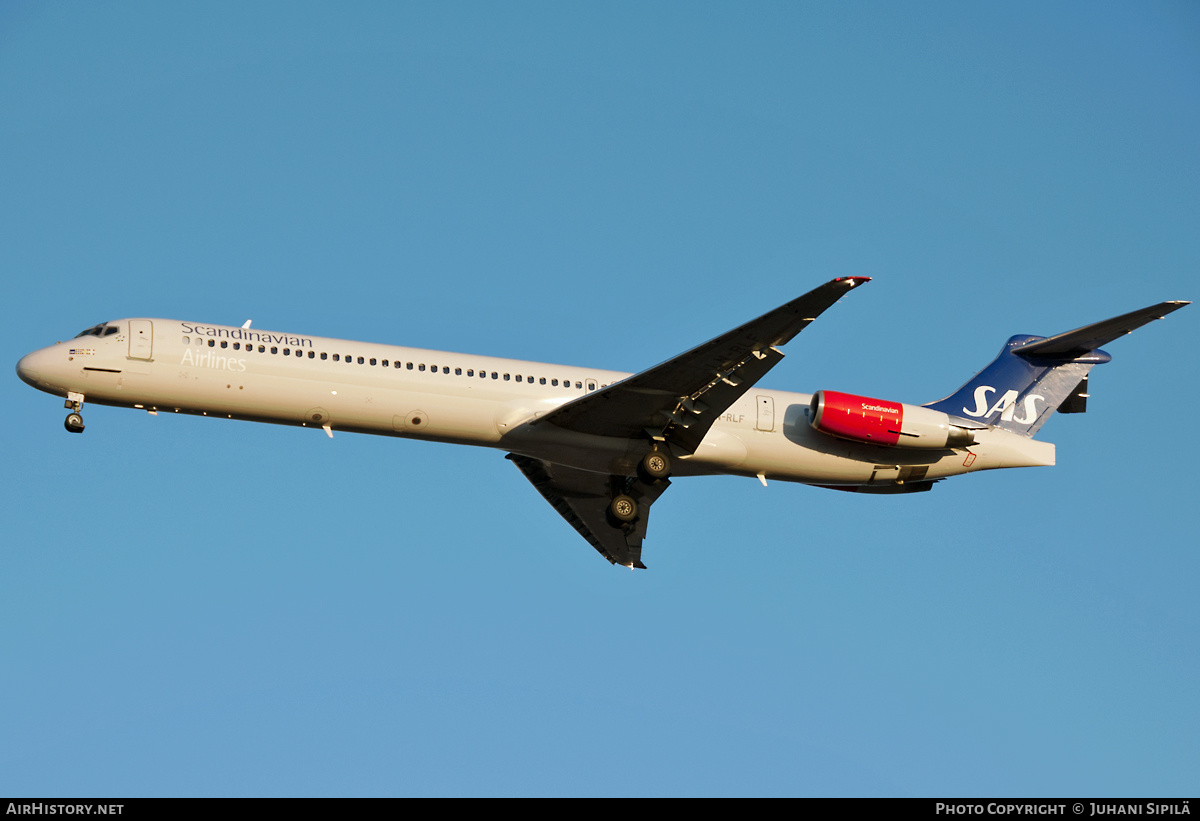 Aircraft Photo of LN-RLF | McDonnell Douglas MD-82 (DC-9-82) | Scandinavian Airlines - SAS | AirHistory.net #208246