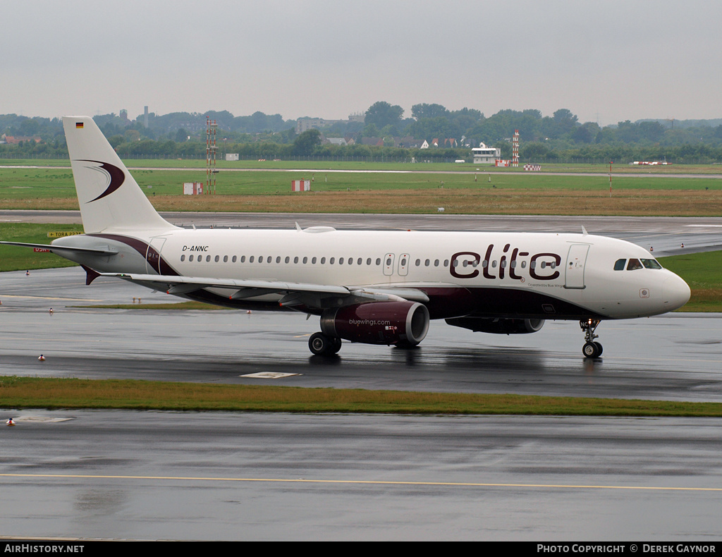 Aircraft Photo of D-ANNC | Airbus A320-232 | Elite Aviation | AirHistory.net #208252