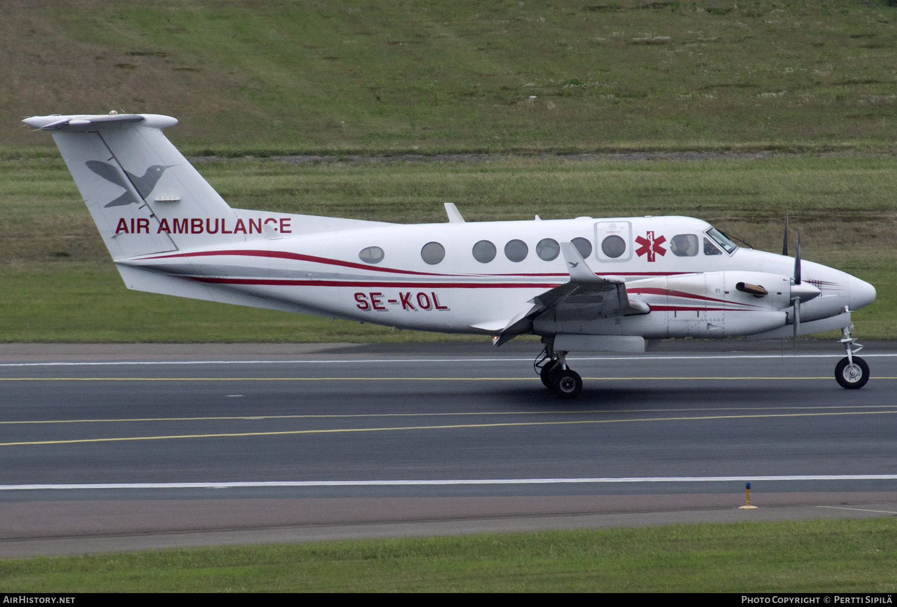 Aircraft Photo of SE-KOL | Beech Super King Air 300LW | Hummingbird Aviation Services | AirHistory.net #208261