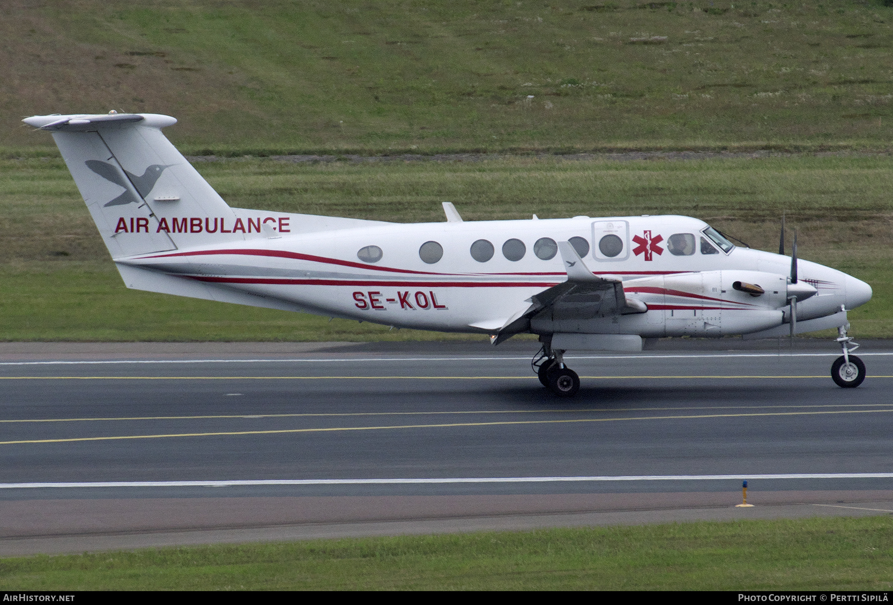 Aircraft Photo of SE-KOL | Beech Super King Air 300LW | Hummingbird Aviation Services | AirHistory.net #208261