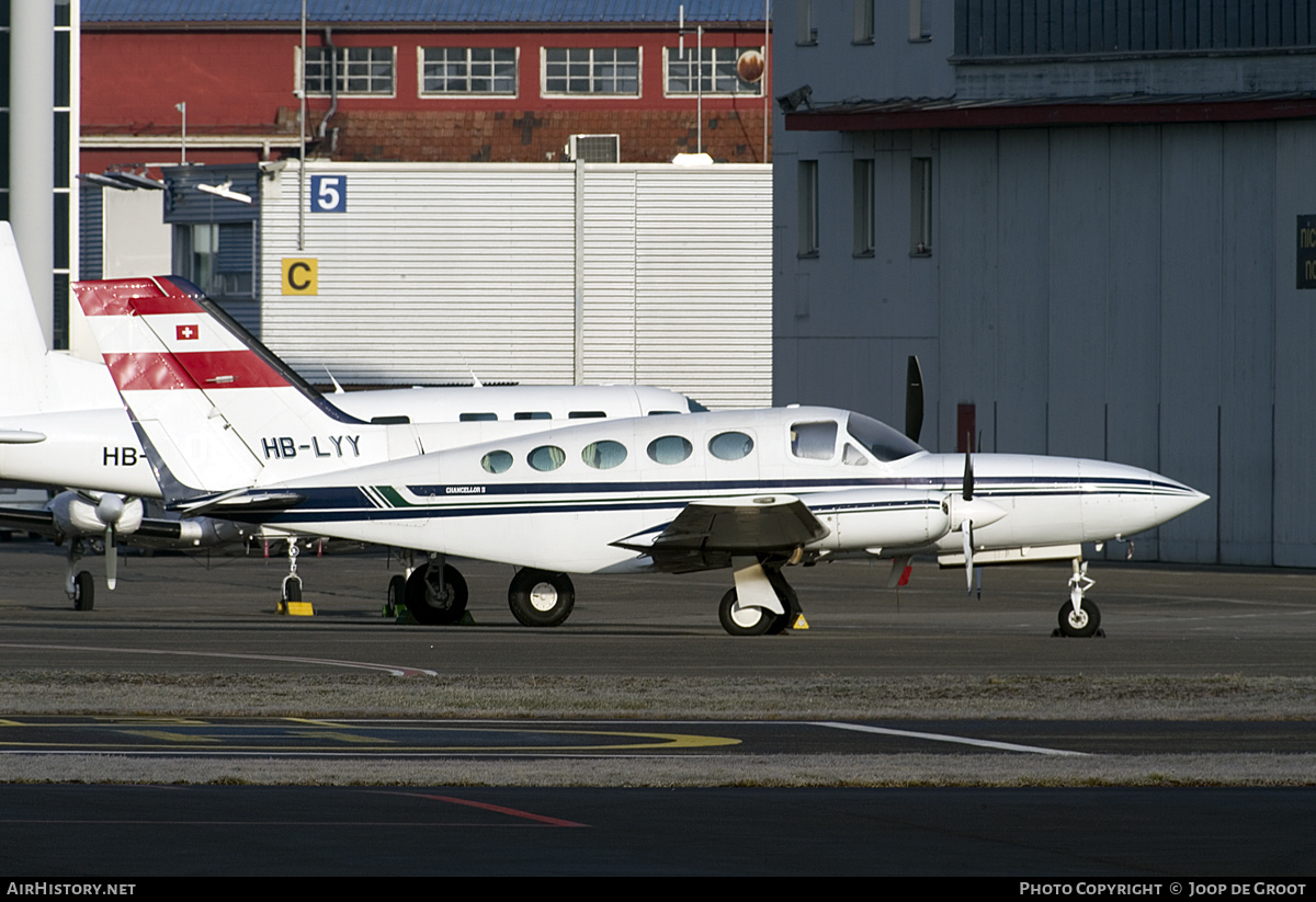 Aircraft Photo of HB-LYY | Cessna 414A Chancellor | AirHistory.net #208263