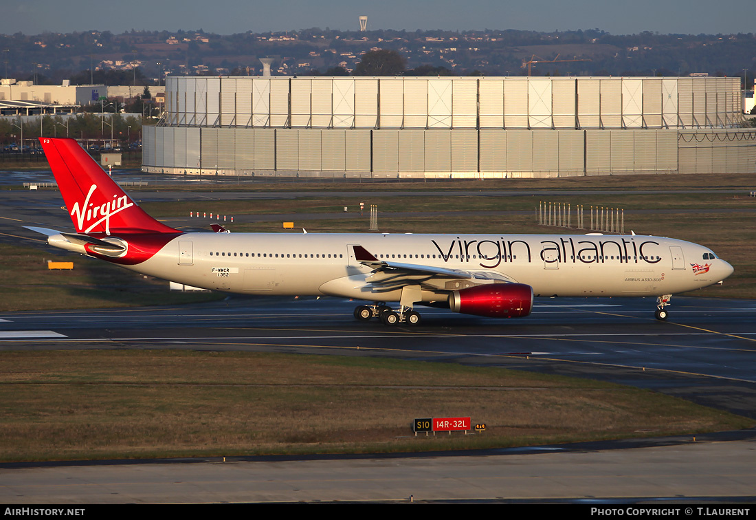 Aircraft Photo of F-WWCR | Airbus A330-343 | Virgin Atlantic Airways | AirHistory.net #208265