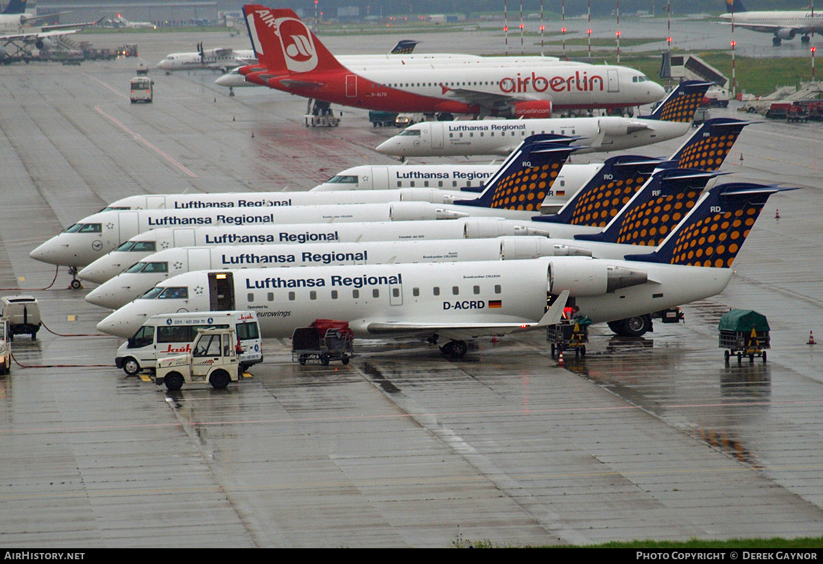 Aircraft Photo of D-ACRD | Bombardier CRJ-200ER (CL-600-2B19) | Eurowings | AirHistory.net #208280