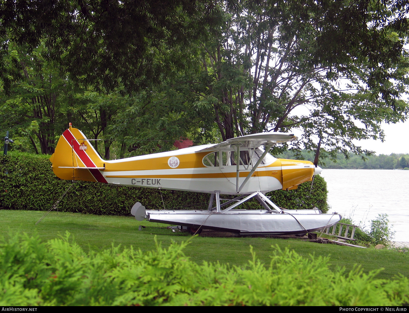 Aircraft Photo of C-FEUK | Piper PA-12 Super Cruiser | AirHistory.net #208292