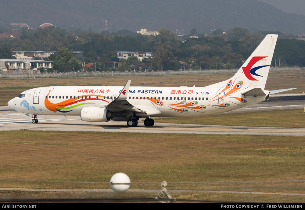 Aircraft Photo of B-1788 | Boeing 737-89P | China Eastern Yunnan Airlines | AirHistory.net #208315