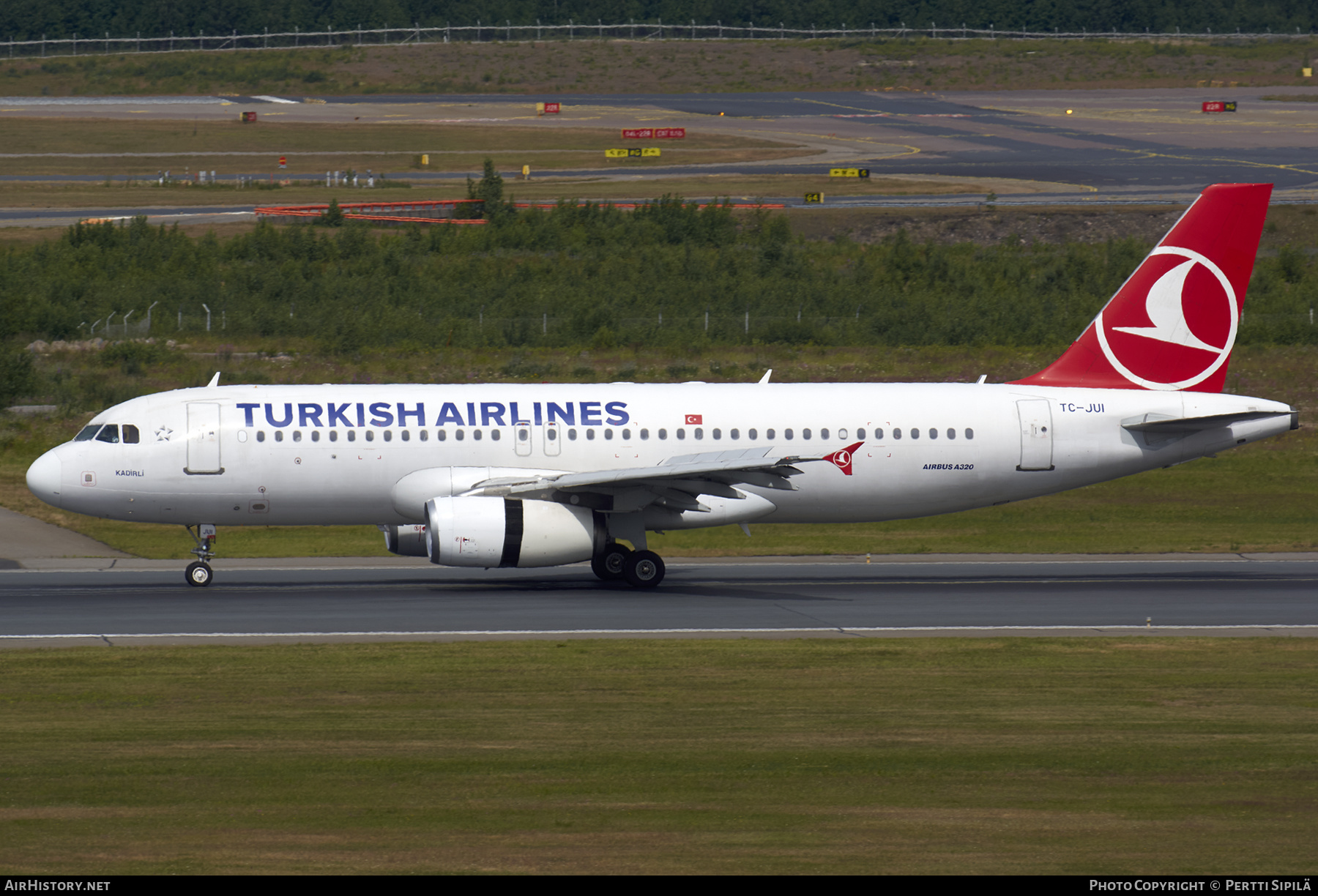 Aircraft Photo of TC-JUI | Airbus A320-232 | Turkish Airlines | AirHistory.net #208328