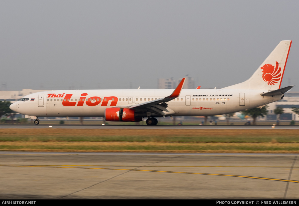 Aircraft Photo of HS-LTL | Boeing 737-9GP/ER | Thai Lion Air | AirHistory.net #208329