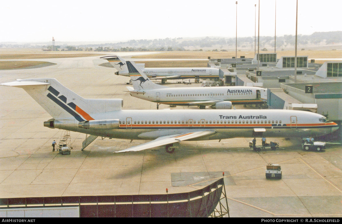 Aircraft Photo of VH-TBG | Boeing 727-276/Adv | Trans-Australia Airlines - TAA | AirHistory.net #208334