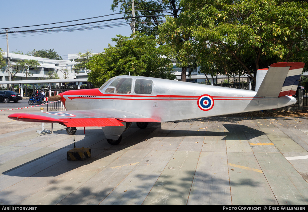 Aircraft Photo of HS-TBE | Beech 35 Bonanza | Thailand - Air Force | AirHistory.net #208338