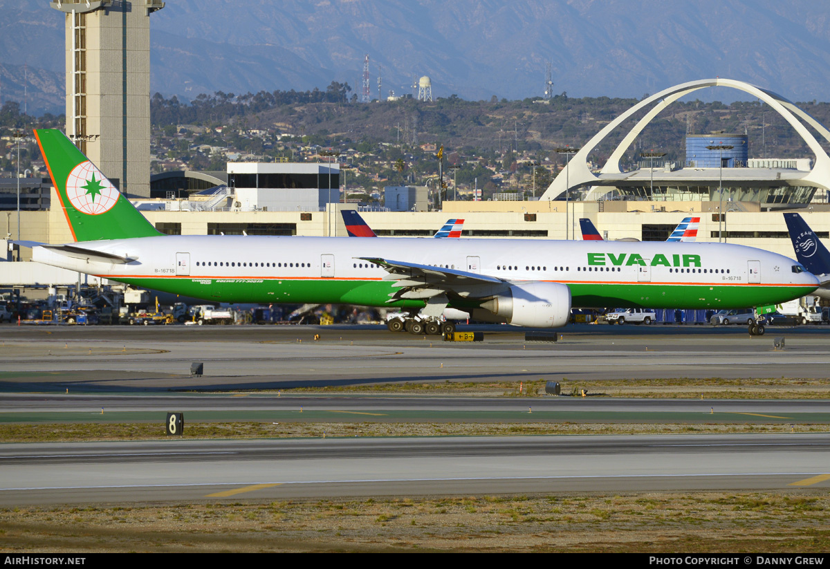 Aircraft Photo of B-16718 | Boeing 777-35E/ER | EVA Air | AirHistory.net #208340