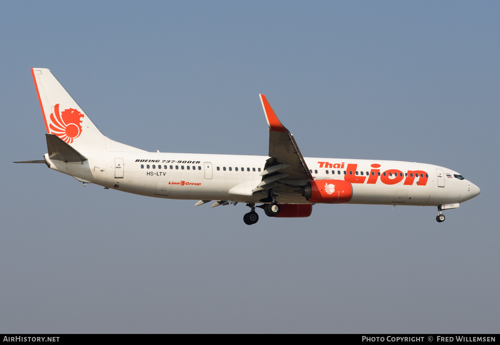 Aircraft Photo of HS-LTV | Boeing 737-9GP/ER | Thai Lion Air | AirHistory.net #208341