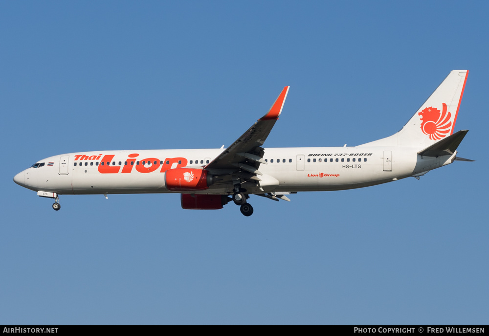 Aircraft Photo of HS-LTS | Boeing 737-9GP/ER | Thai Lion Air | AirHistory.net #208356